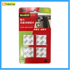3M SCOTCH 思高 325C 強力雙面加厚泡棉膠片 (8片裝) 